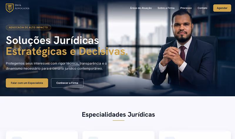 Imagem do projeto DM & Advogados
