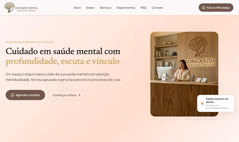 Imagem do projeto Elos Saúde Mental