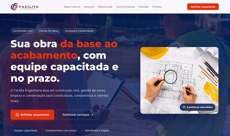 Imagem do projeto Facilita Engenharia