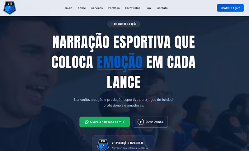 Imagem do projeto V11 Narrador
